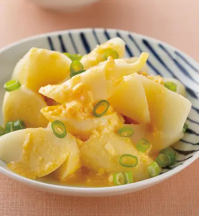 蒜香蛋黃醬茭白筍