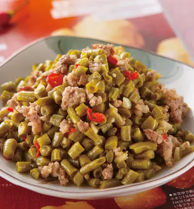 豇豆肉末