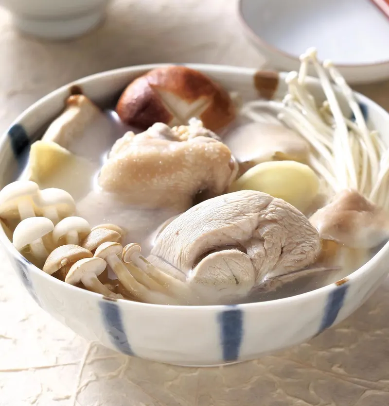 百菇雞湯