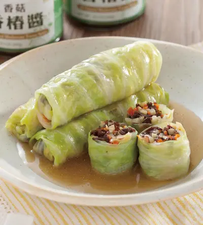三色鮮蔬卷