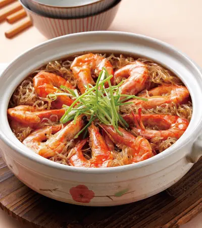 鮮蝦粉絲煲(3)