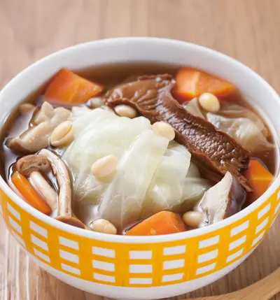 鮮蔬蕈菇湯