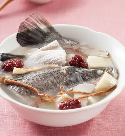 藥膳鱸魚湯