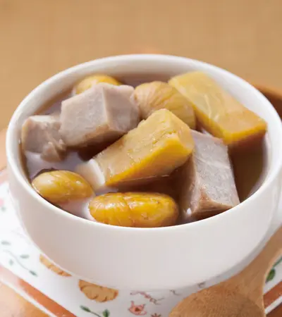 栗子芋頭番薯湯