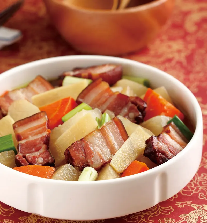 臘肉燉蘿蔔