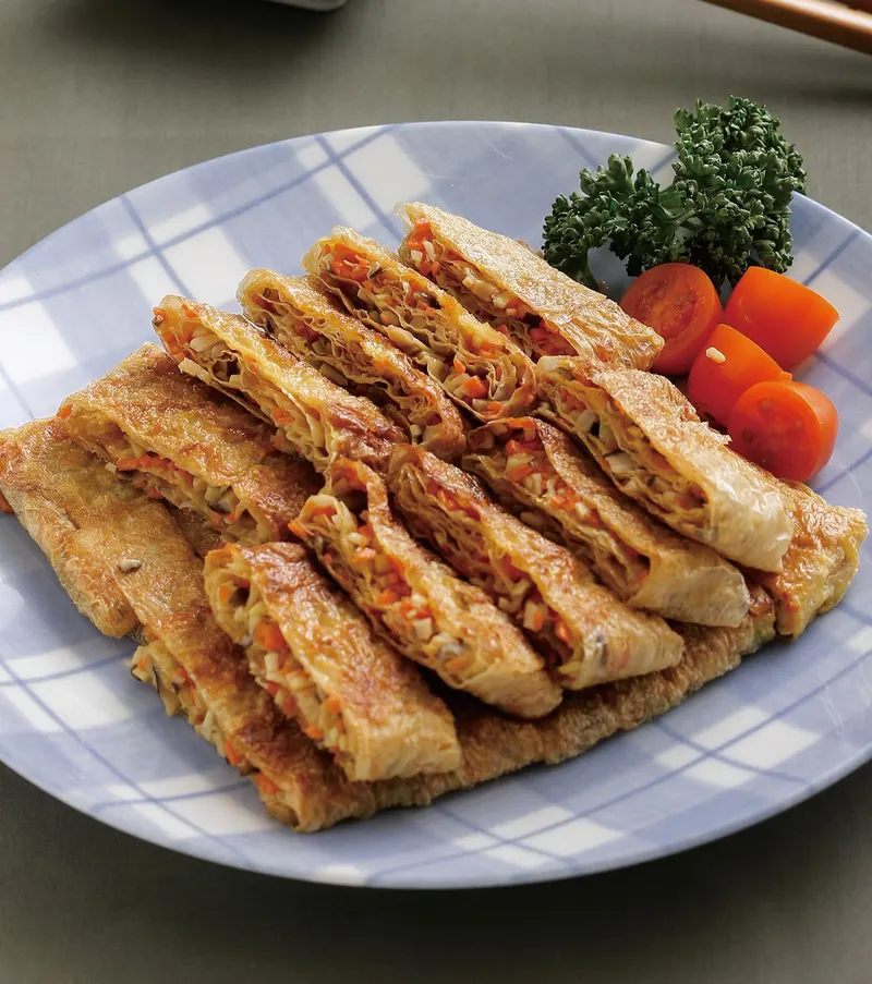 香煎豆皮卷