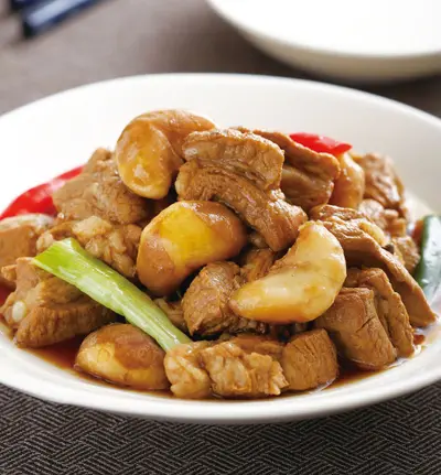 菱角排骨