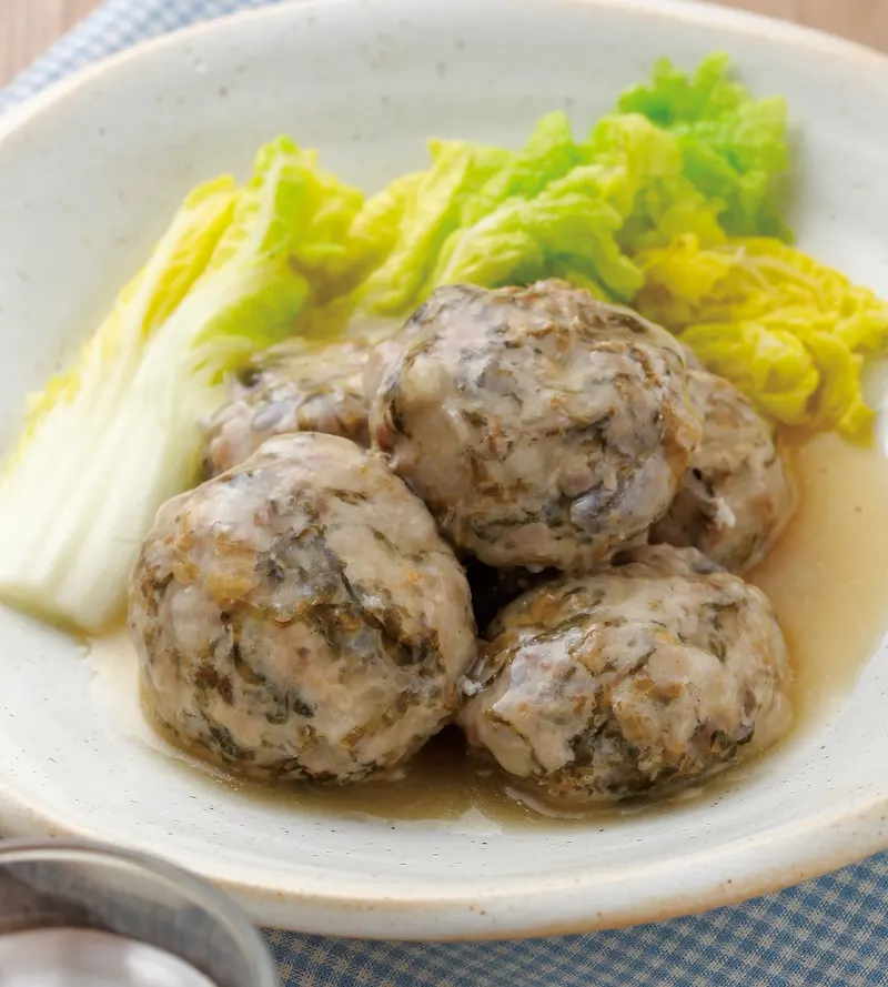 鮮蒸肉餅