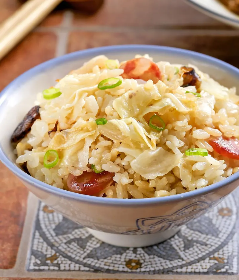 臘腸高麗菜飯