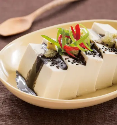 黑芝麻豆腐