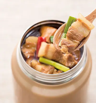 豆干滷五花肉