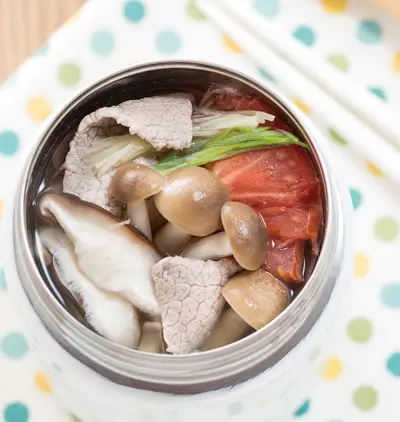 蕈菇牛肉湯