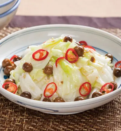 破布子高麗菜