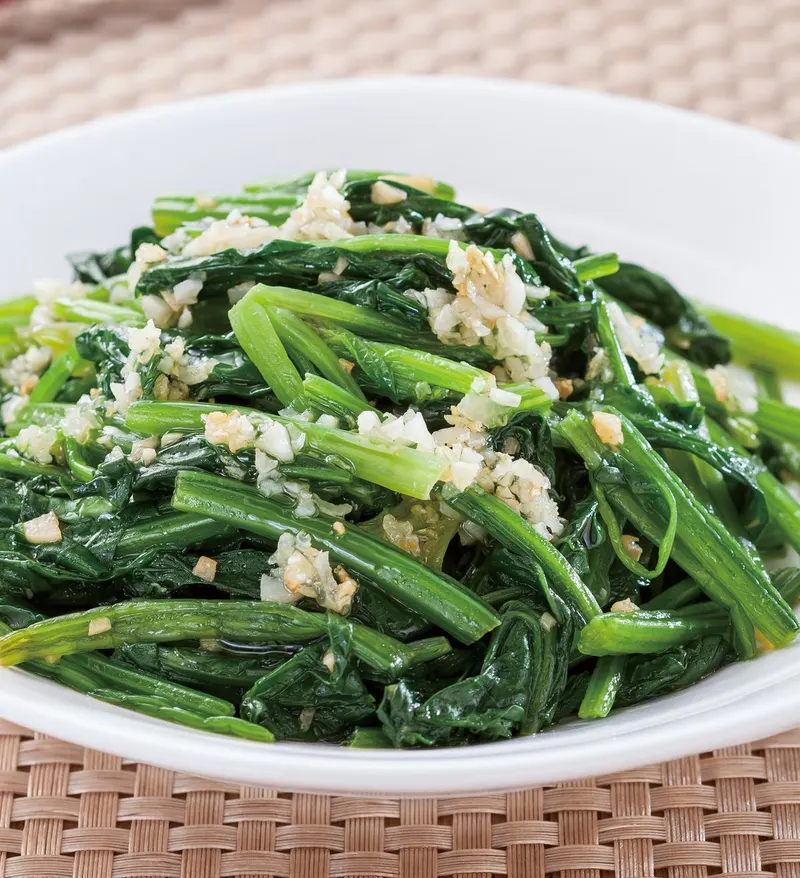 蒜香拌菠菜