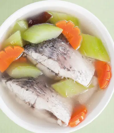 黃瓜鮮魚湯
