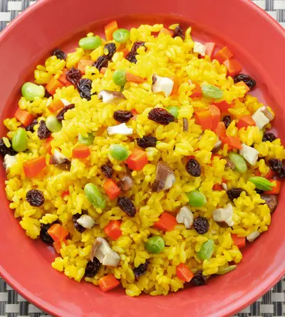 薑黃蔬菜飯