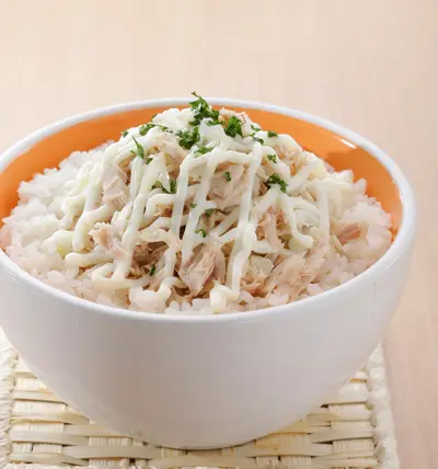 鮭魚沙拉蓋飯