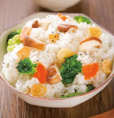 蒜香鮮菇炒飯