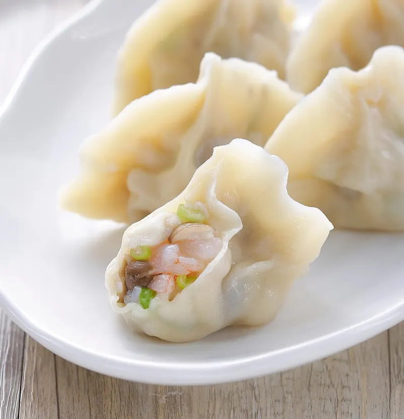 蕈菇鮮蝦餃