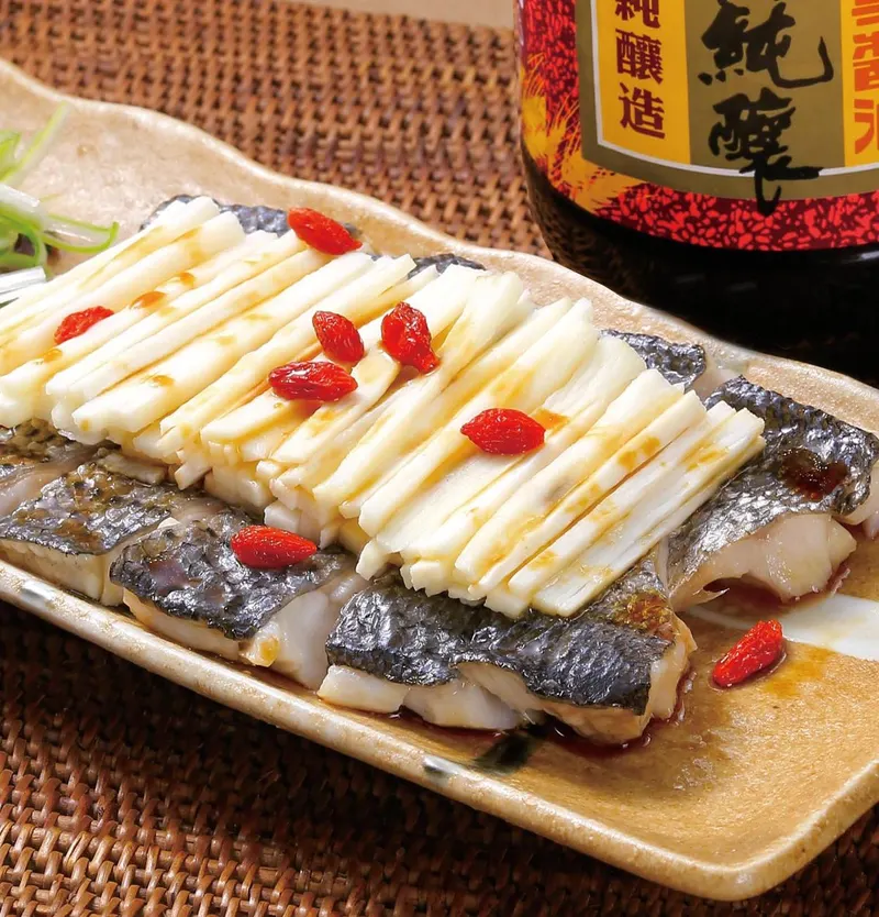 山藥枸杞蒸魚