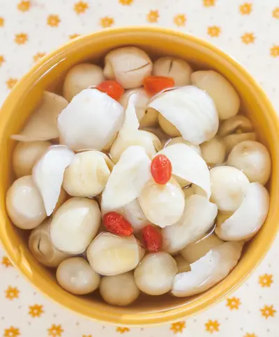 蓮子百合甜湯