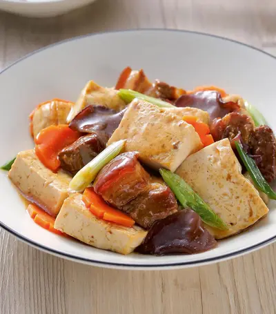 滷肉燒豆腐