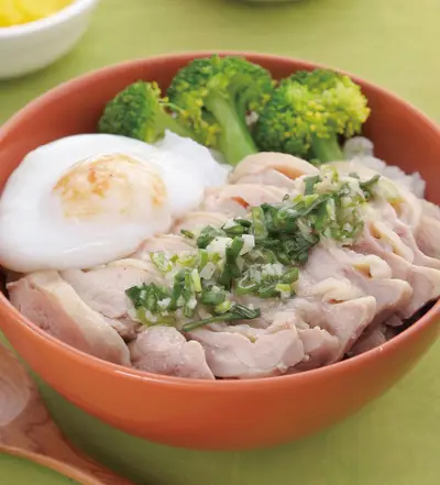 海南雞腿蓋飯