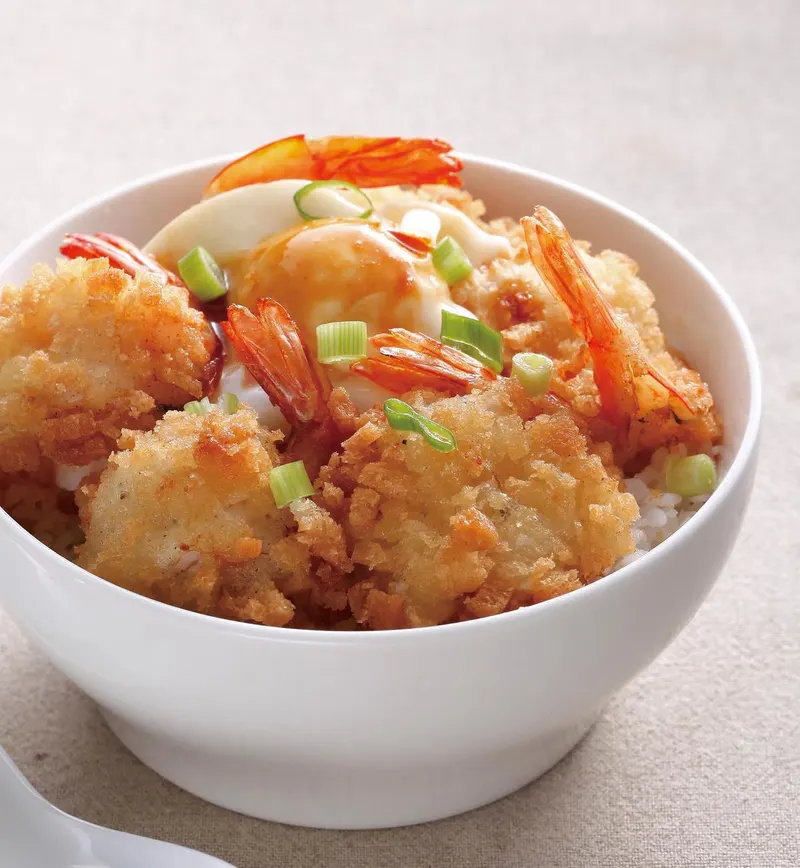 美味炸蝦丼