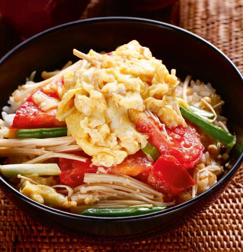 番茄滑蛋蓋飯