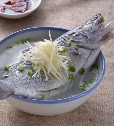 薑絲鮮魚湯(2)