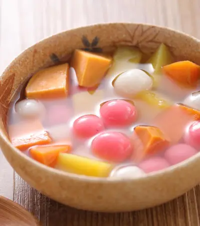 地瓜湯圓甜湯