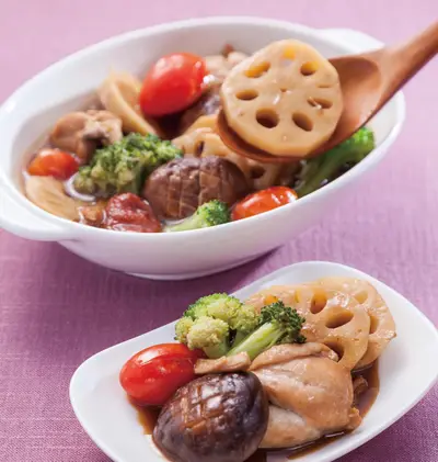 黑醋醬煮野菜