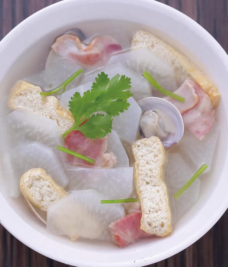 白蘿蔔煮蛤蜊
