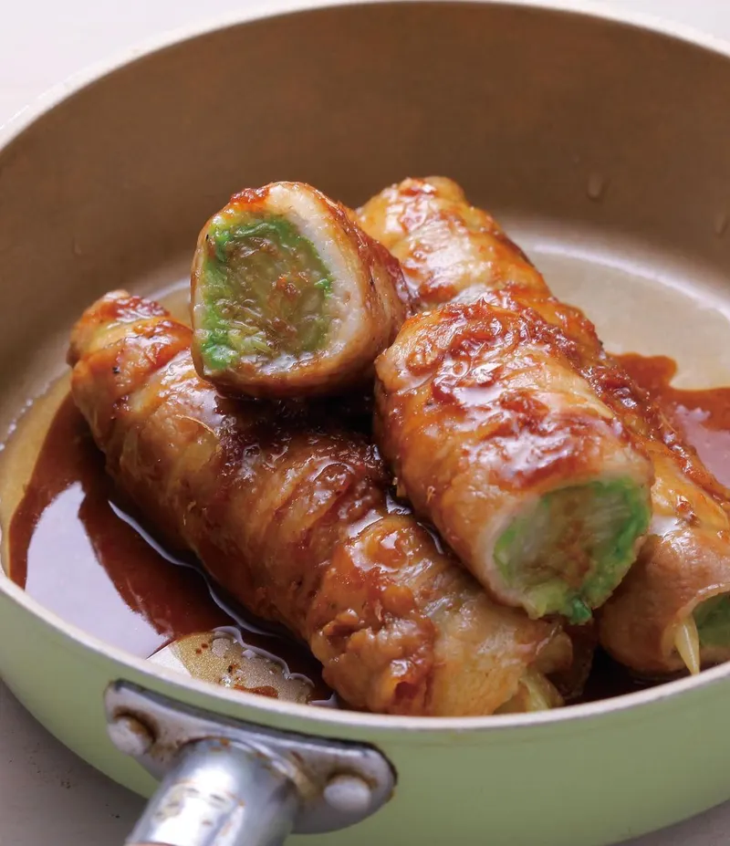 白菜肉卷