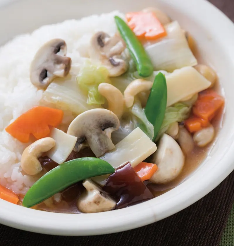 洋菇腰果燴飯