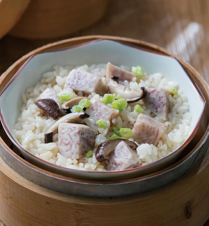香菇芋頭炊飯