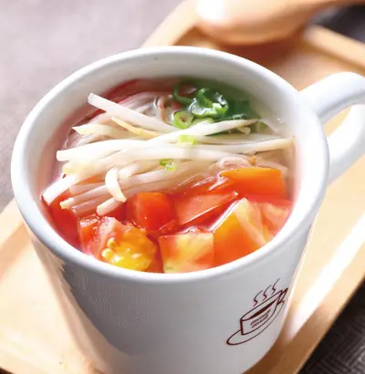 番茄銀芽湯