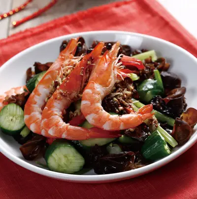醋味蝦
