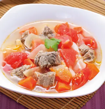 蔬菜牛腩湯
