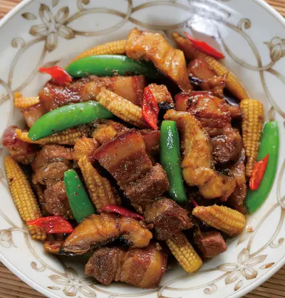 鹹魚燒肉