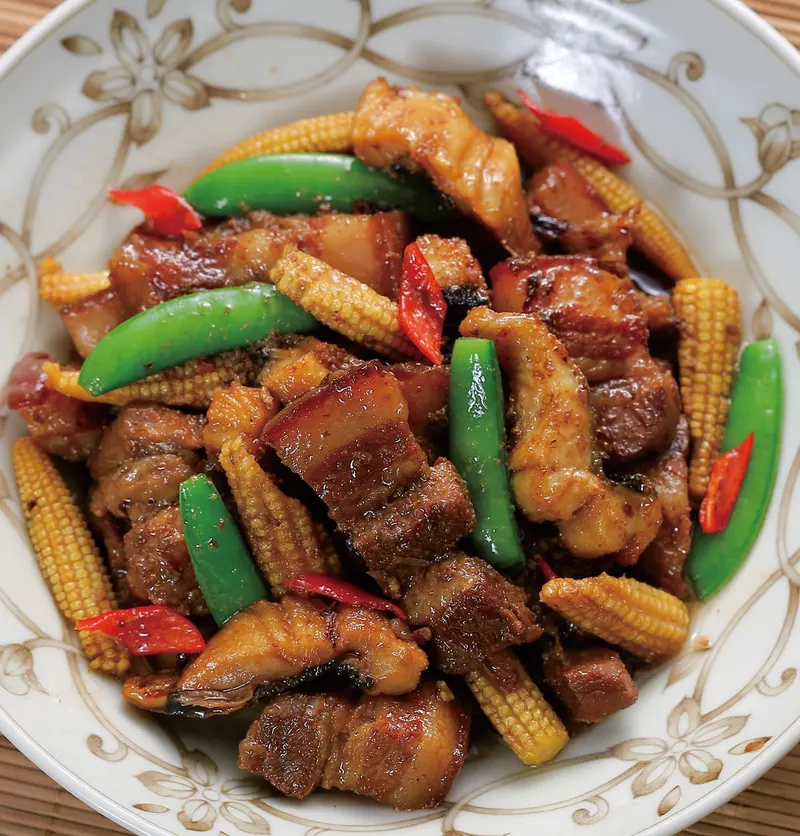 鹹魚燒肉