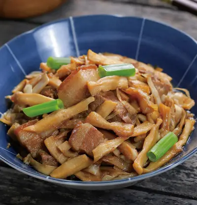 筍乾燒肉(1)