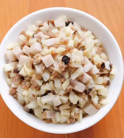 竹筍素肉末