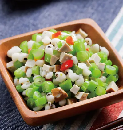 香菇四季豆