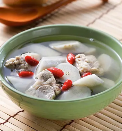 枸杞牛蒡排骨湯