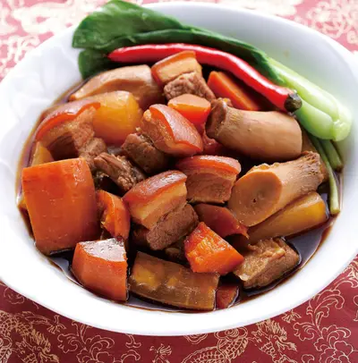 好彩頭杏鮑封肉