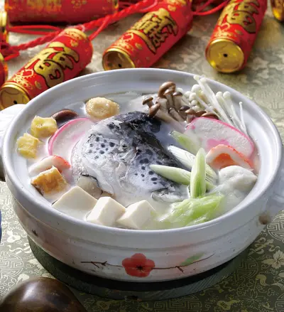 白菜鮭魚頭團圓鍋