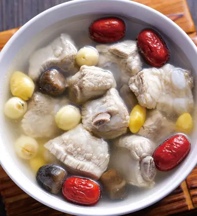 排骨四寶湯