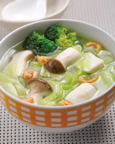杏鮑高麗花椰菜湯