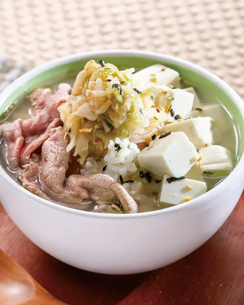 泡菜牛肉泡飯